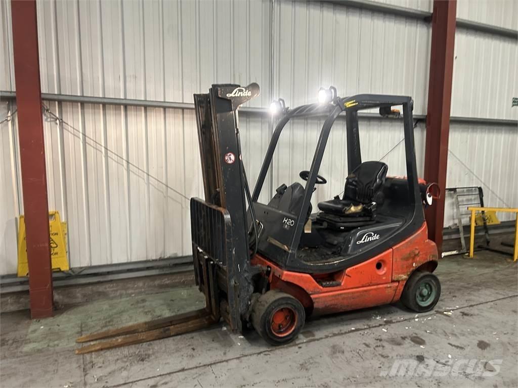 Linde H20T-03 Περονοφόρα ανυψωτικά κλαρκ με φυσικό αέριο LPG