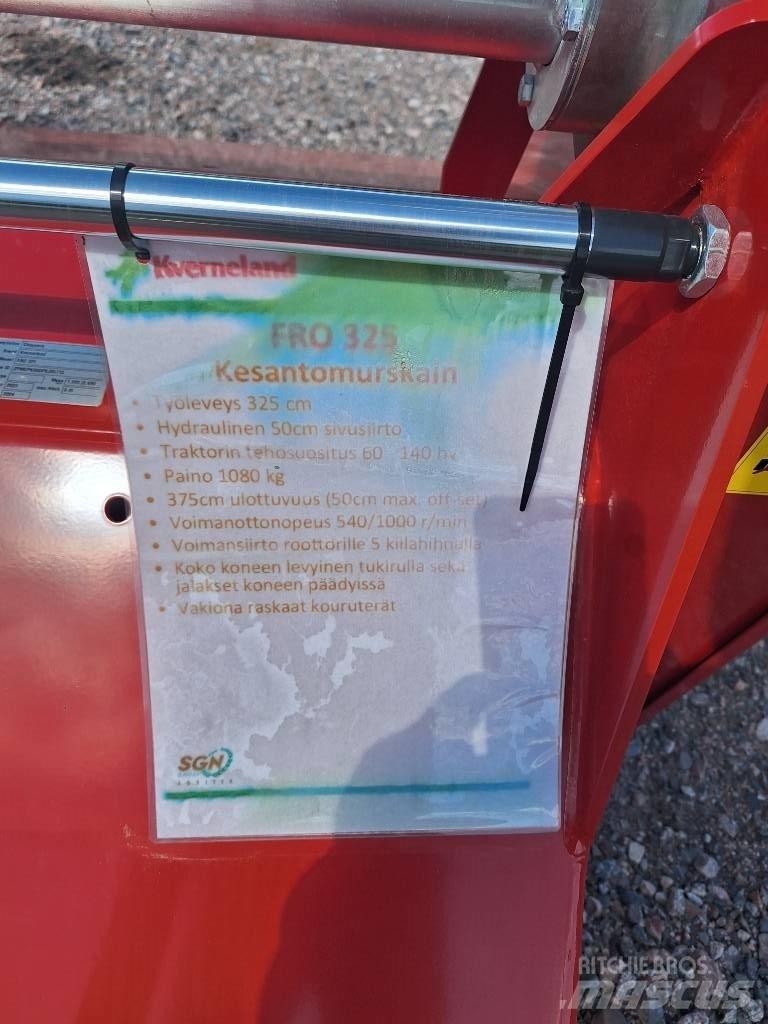 Kverneland FRO 325 Χορτοκοπτικά και κορυφολόγοι βοσκοτόπων