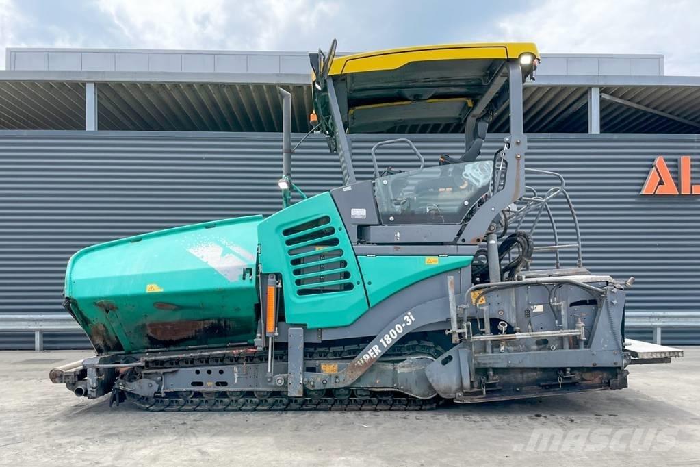 Vögele SUPER 1800-3I Επίστρωση ασφάλτου