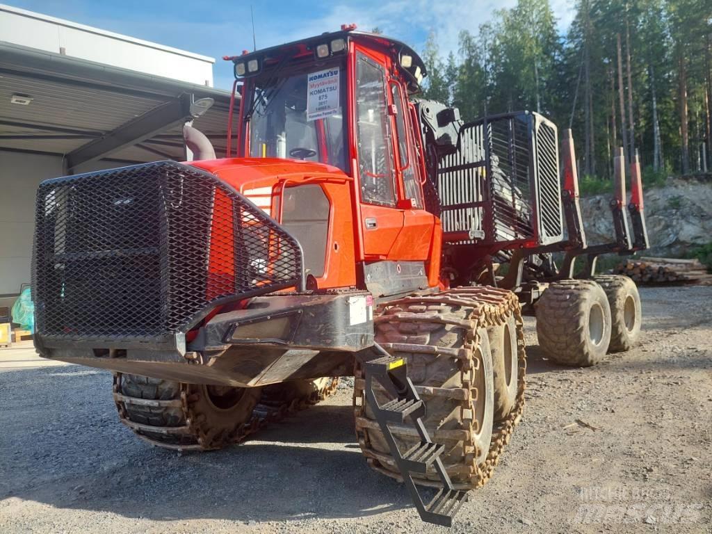 Komatsu 875 Μεταφορείς ξυλείας