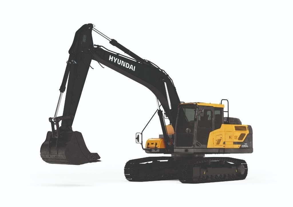 Hyundai HX 220 AL Εκσκαφείς με ερπύστριες