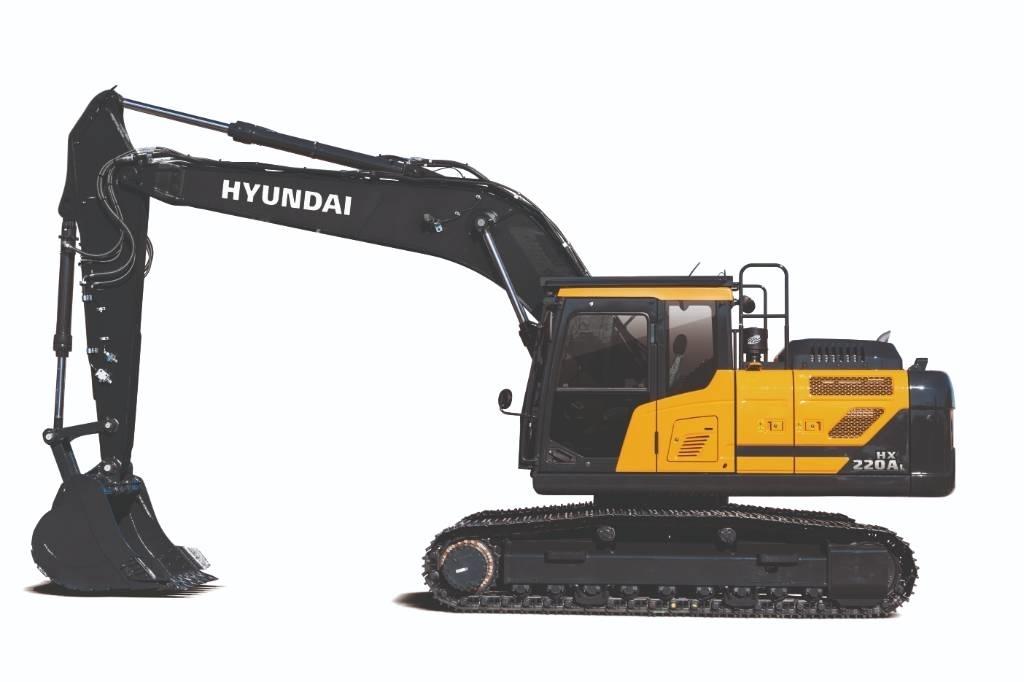 Hyundai HX 220 AL Εκσκαφείς με ερπύστριες