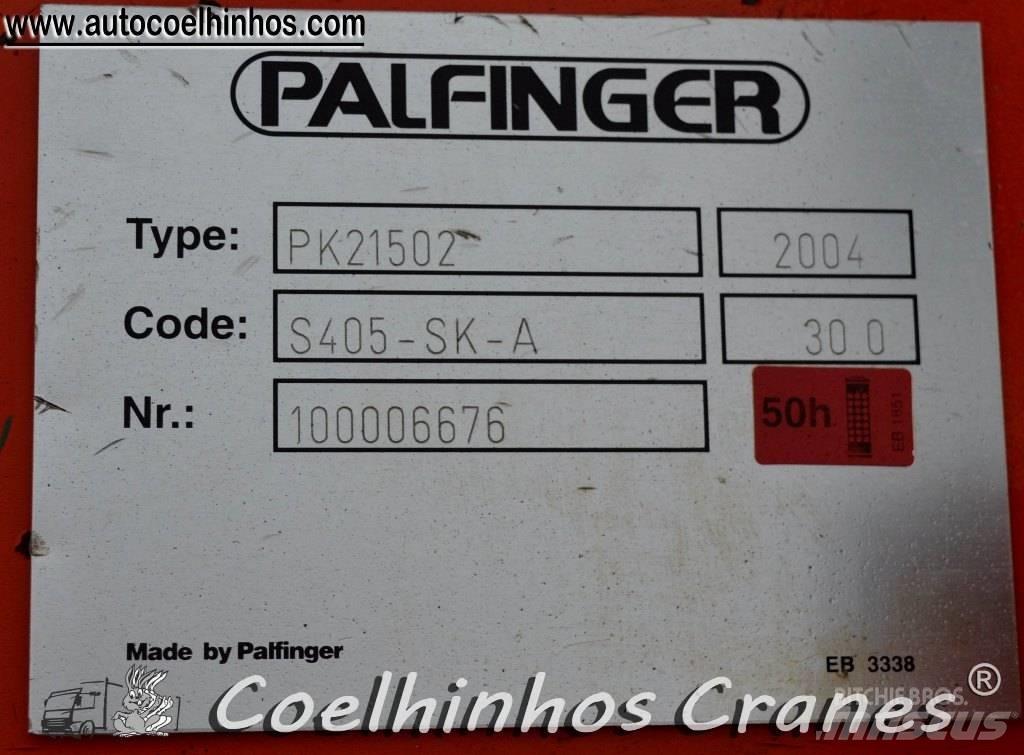 Palfinger PK 21502 Γερανοί φορτωτές