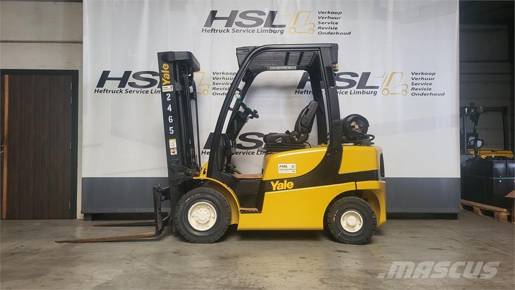 Yale GLP25VX 2017 Περονοφόρα ανυψωτικά κλαρκ με φυσικό αέριο LPG