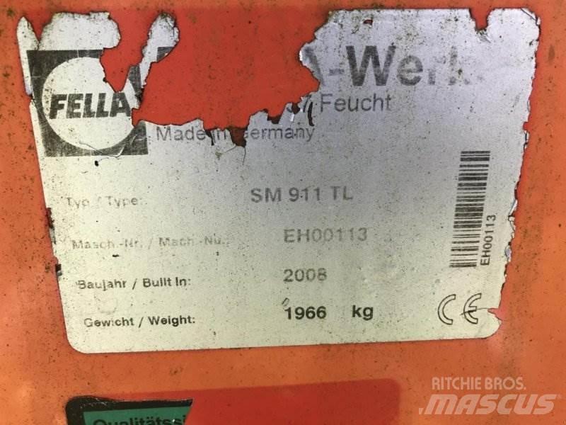 Fella SM 911 TL Χορτοκοπτικά-διαμορφωτές