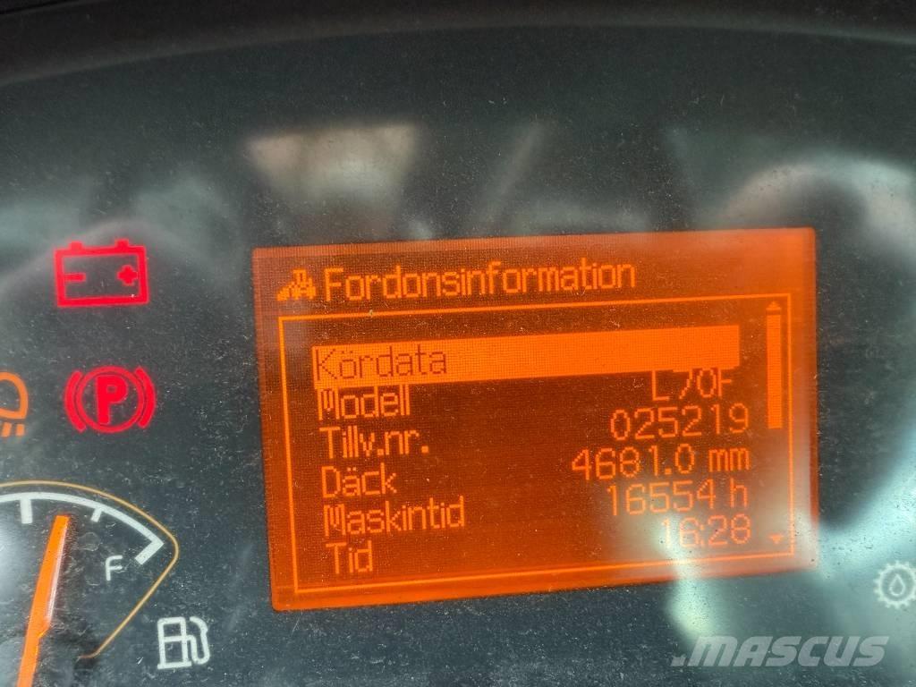 Volvo L70F Φορτωτές με λάστιχα (Τροχοφόροι)