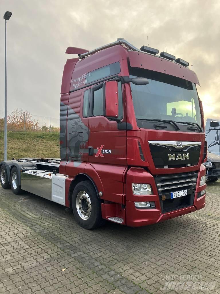 MAN TGX 26.510 Φορτηγά ανατροπή με γάντζο