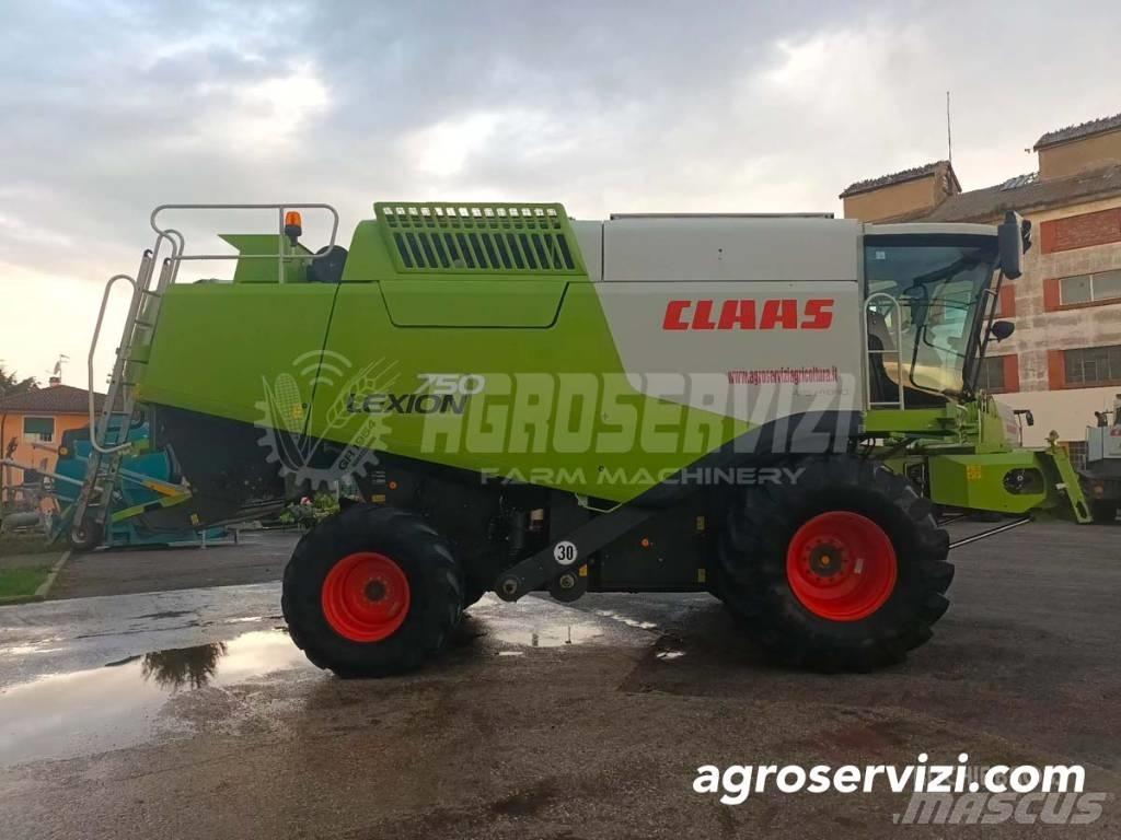 CLAAS Lexion 750 Θεριζοαλωνιστικές μηχανές