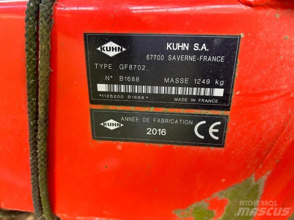 Kuhn GF8702 Τσουγκράνες και χορτοξηραντικές μηχανές