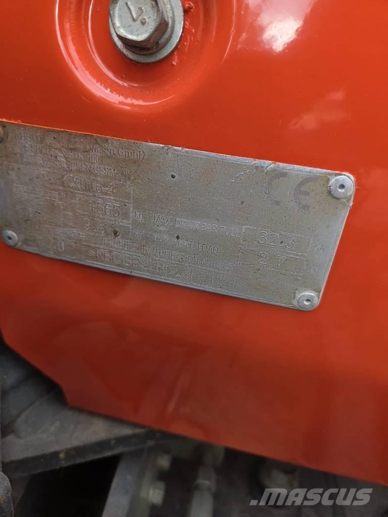 Kubota KX 016-4 Εκσκαφάκι (διαβολάκι) < 7t