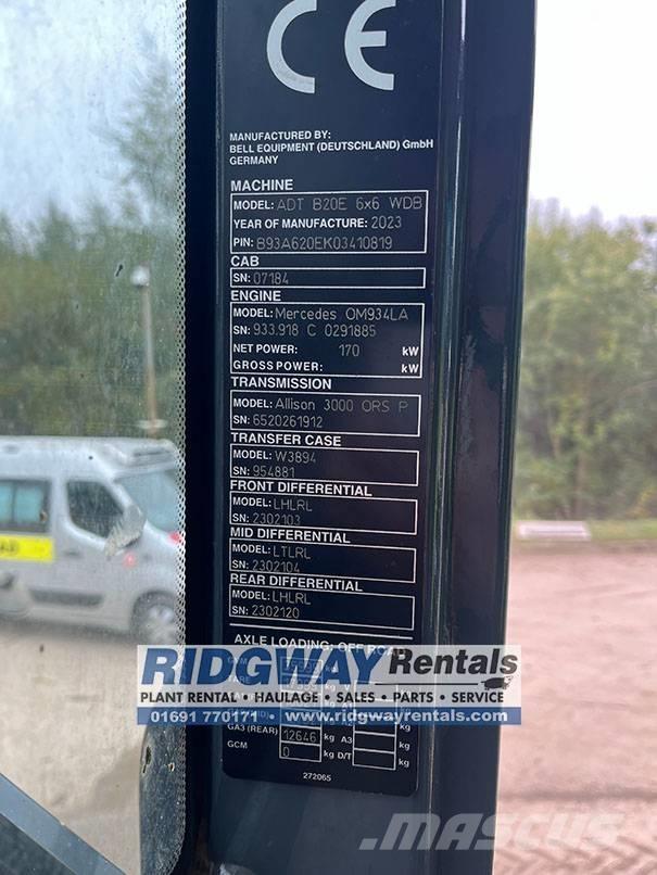 Bell B 20 Σπαστό Dump Truck ADT