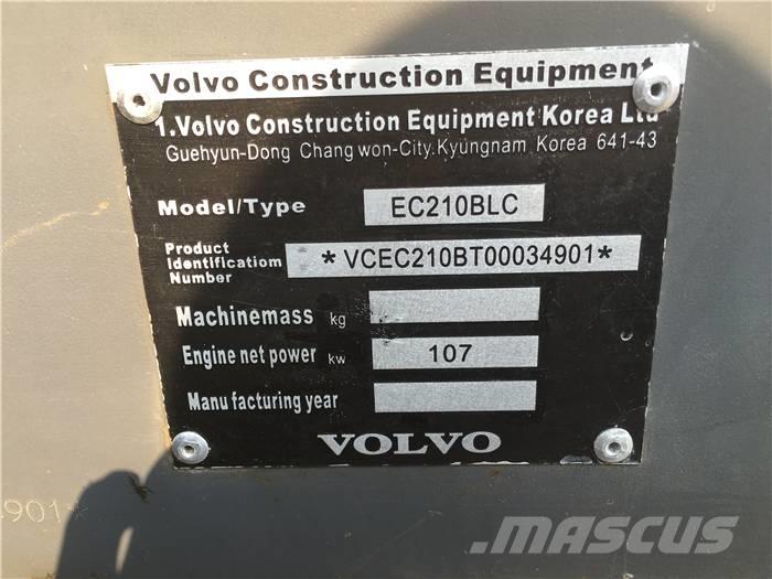 Volvo EC 210 B LC Εκσκαφείς με ερπύστριες