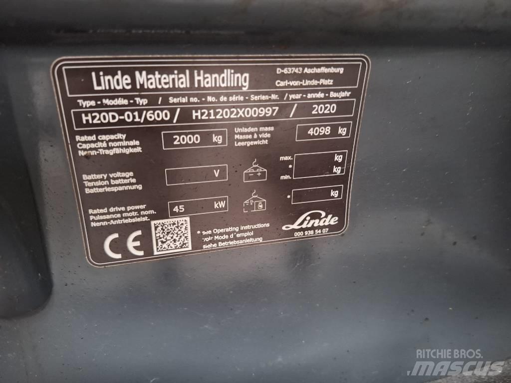 Linde H 20 D Πετρελαιοκίνητα Κλαρκ