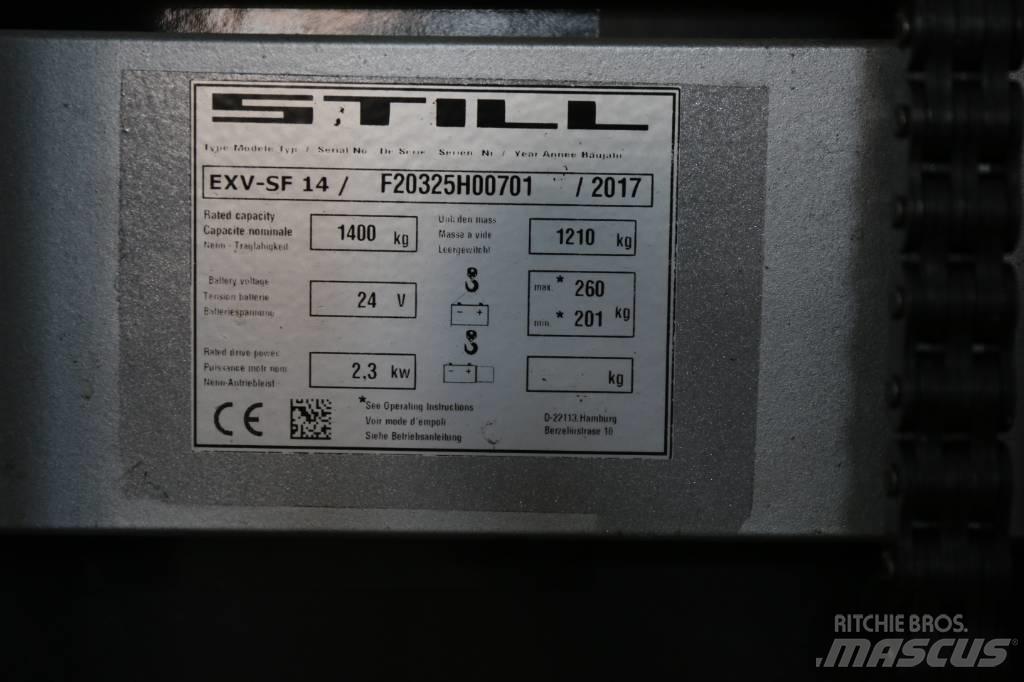 Still EXVSF14 Παλετοφόρα πεζού χειριστή με ιστό