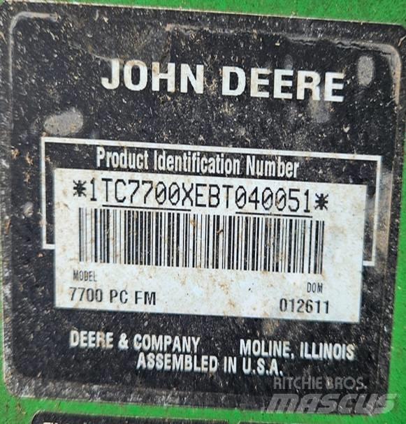 John Deere 7700 Χορτοκοπτικά διαύλων