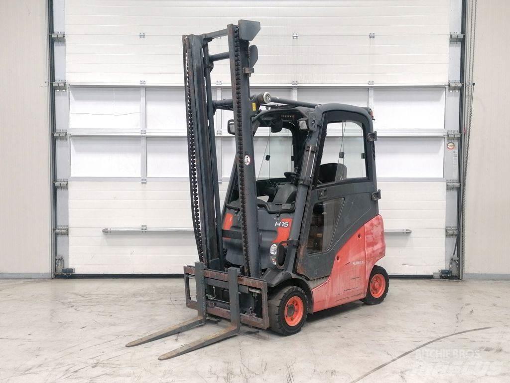 Linde H16D Πετρελαιοκίνητα Κλαρκ