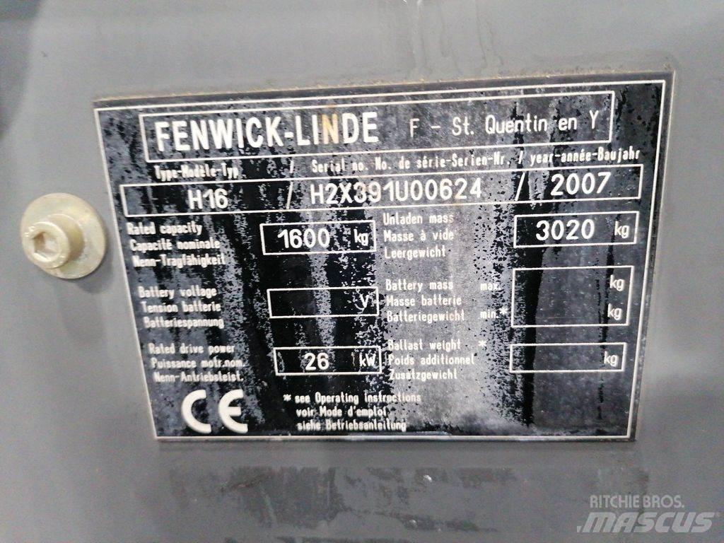 Linde H16D Πετρελαιοκίνητα Κλαρκ