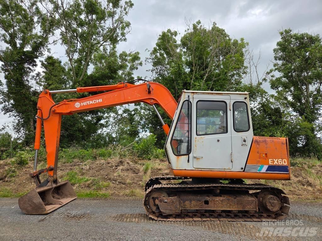 Hitachi EX 60-1 Εκσκαφείς με ερπύστριες