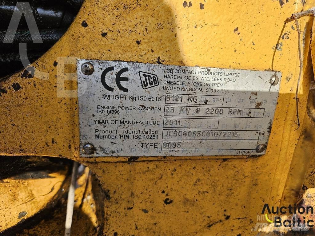 JCB 8085 Μίνι εκσκαφείς 7t - 12t