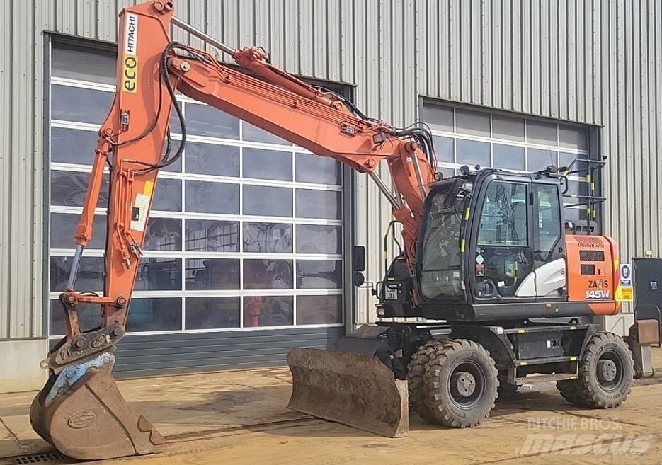 Hitachi ZX 145 Εκσκαφείς με τροχούς - λάστιχα