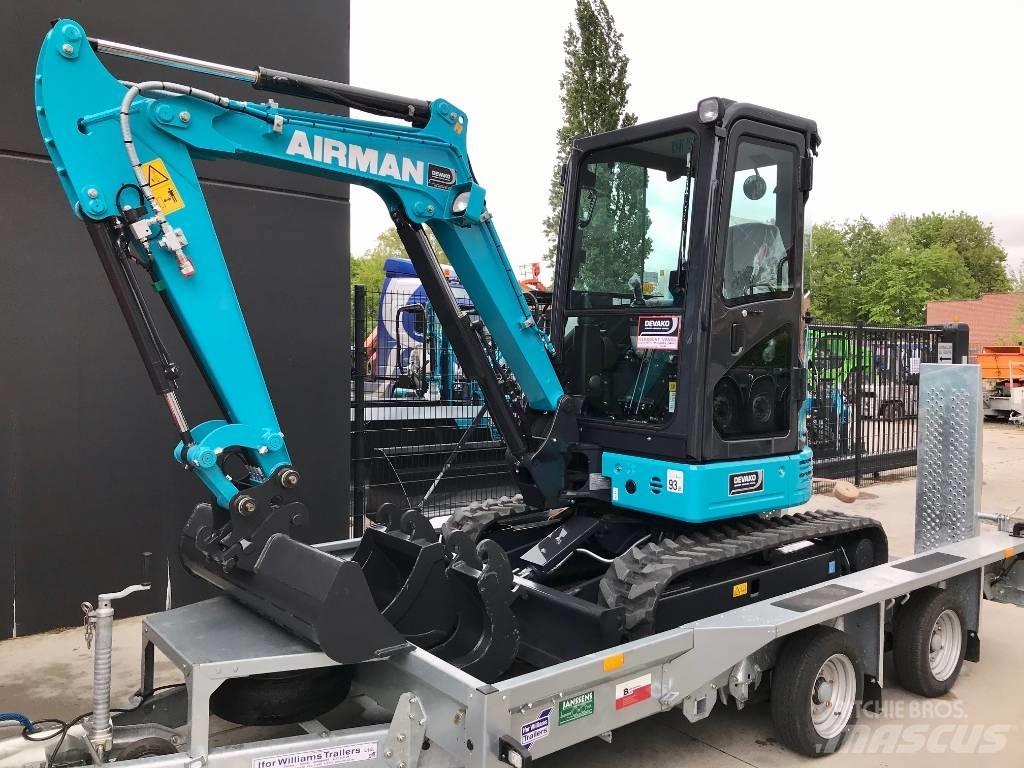 Airman AX26U-7 Εκσκαφάκι (διαβολάκι) < 7t