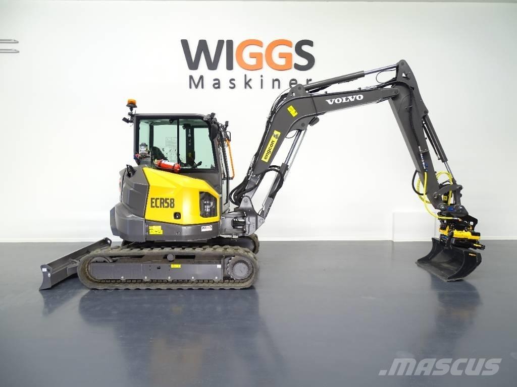 Volvo ECR58F Εκσκαφάκι (διαβολάκι) < 7t