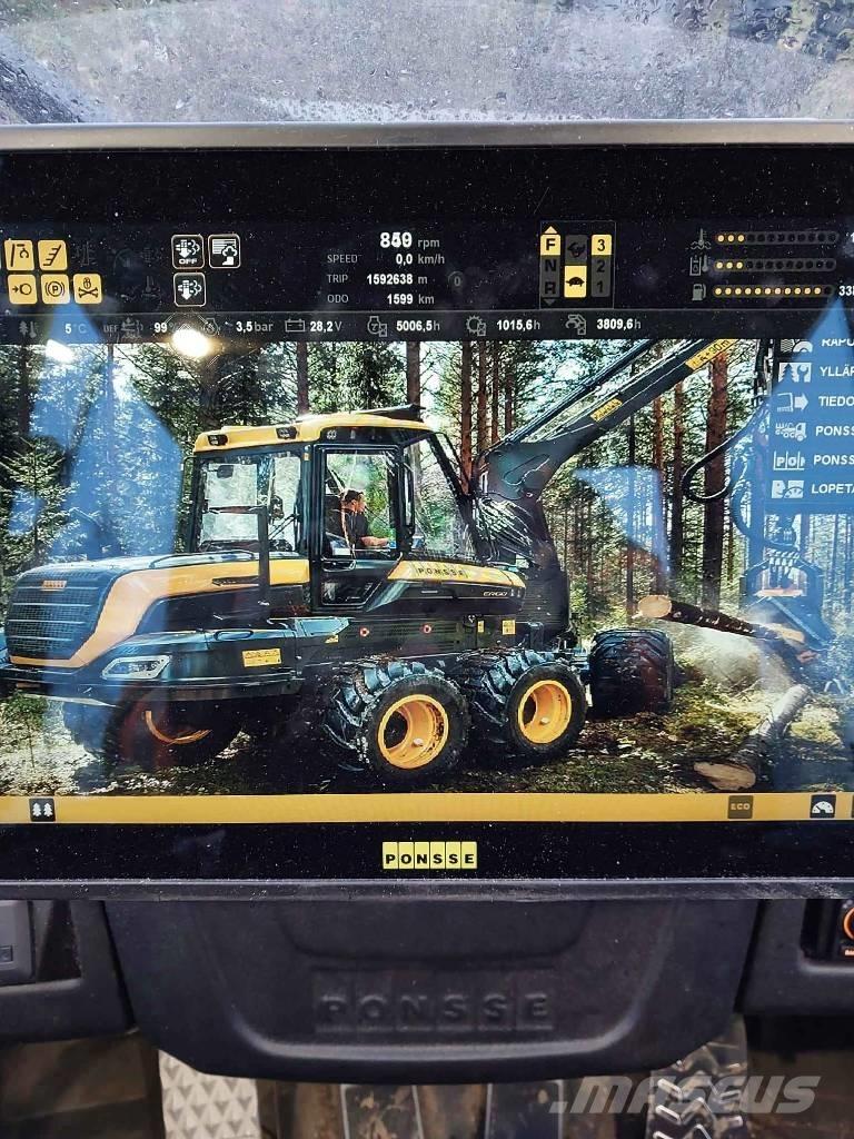 Ponsse Ergo Θεριζοαλωνιστικές μηχανές