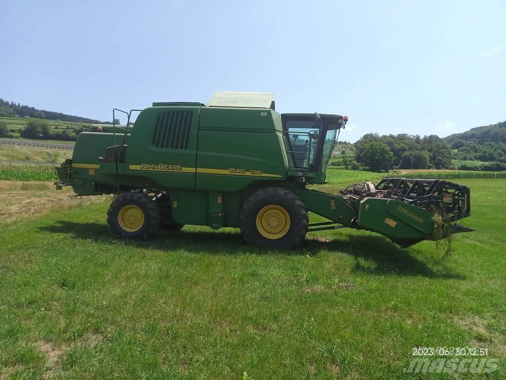 John Deere 9540 CWS Θεριζοαλωνιστικές μηχανές