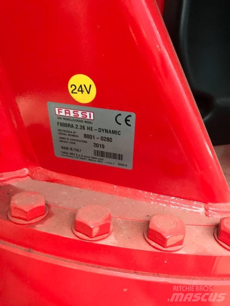 Fassi F 800 RA 2.26 Γερανοί φορτωτές