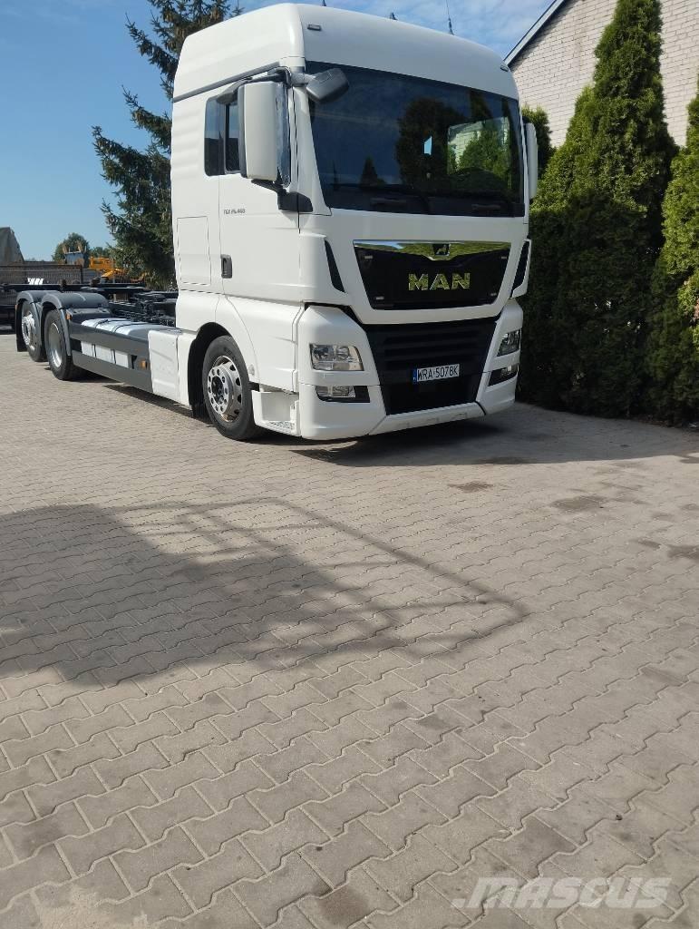 MAN TGX 26.460 Φορτηγά για εμπορευματοκιβώτια