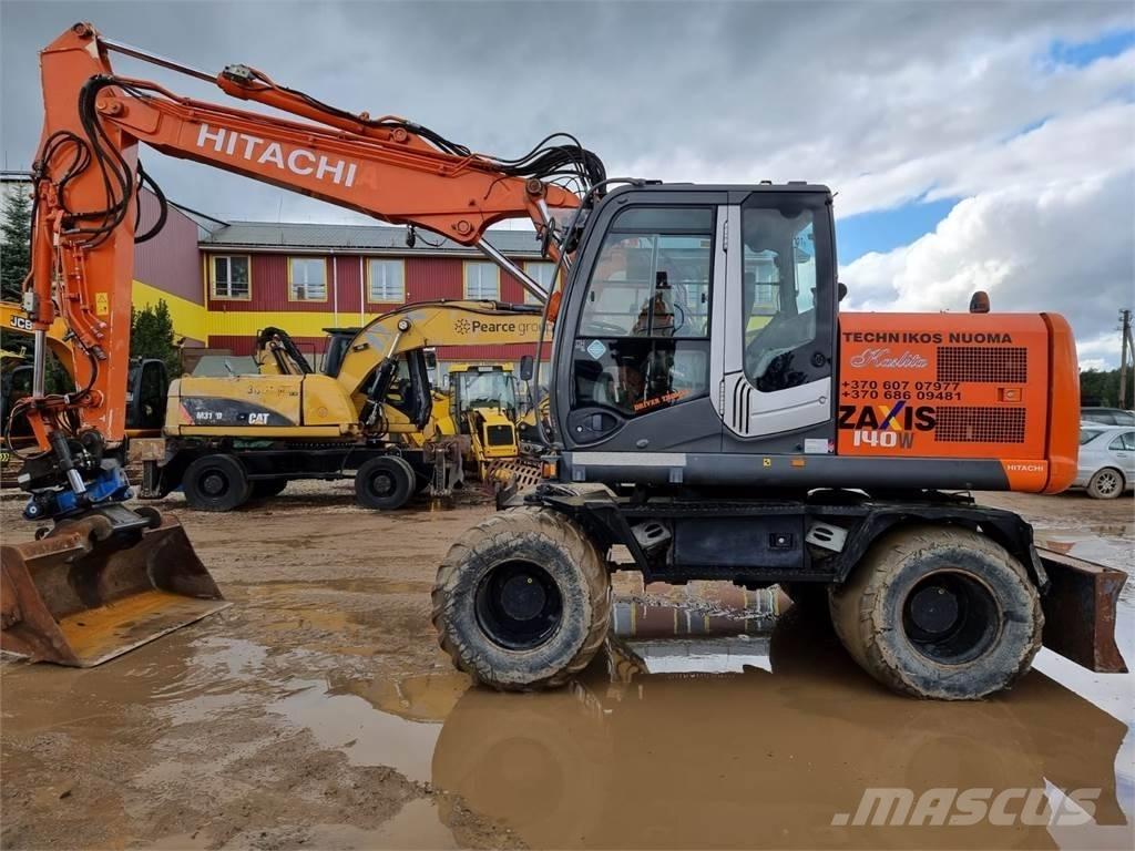 Hitachi ZX 140 W-3 Εκσκαφείς με τροχούς - λάστιχα