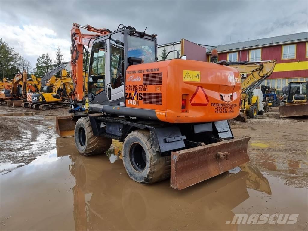 Hitachi ZX 140 W-3 Εκσκαφείς με τροχούς - λάστιχα