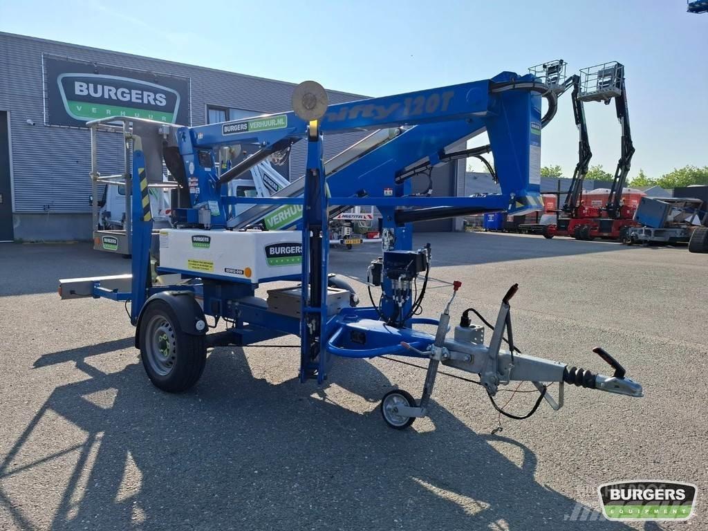 Niftylift 120TE Εναέριες πλατφόρμες τοποθετημένες σε ρυμούλκα