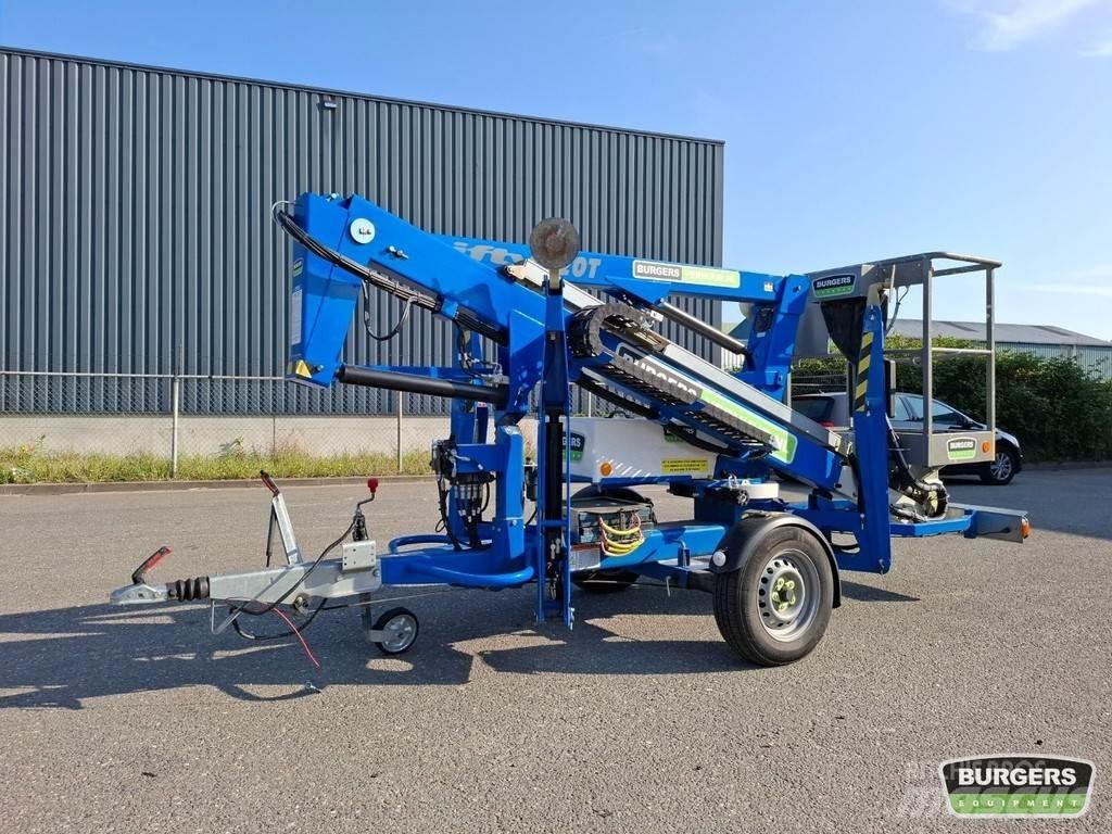 Niftylift 120TE Εναέριες πλατφόρμες τοποθετημένες σε ρυμούλκα