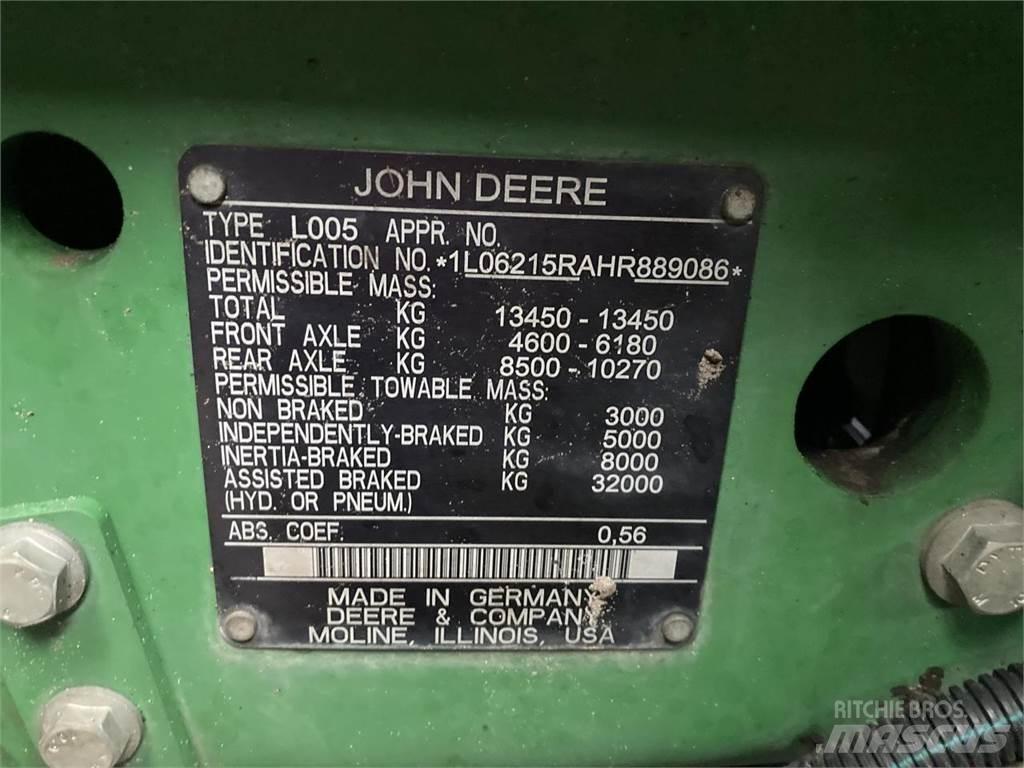 John Deere 6215R Τρακτέρ