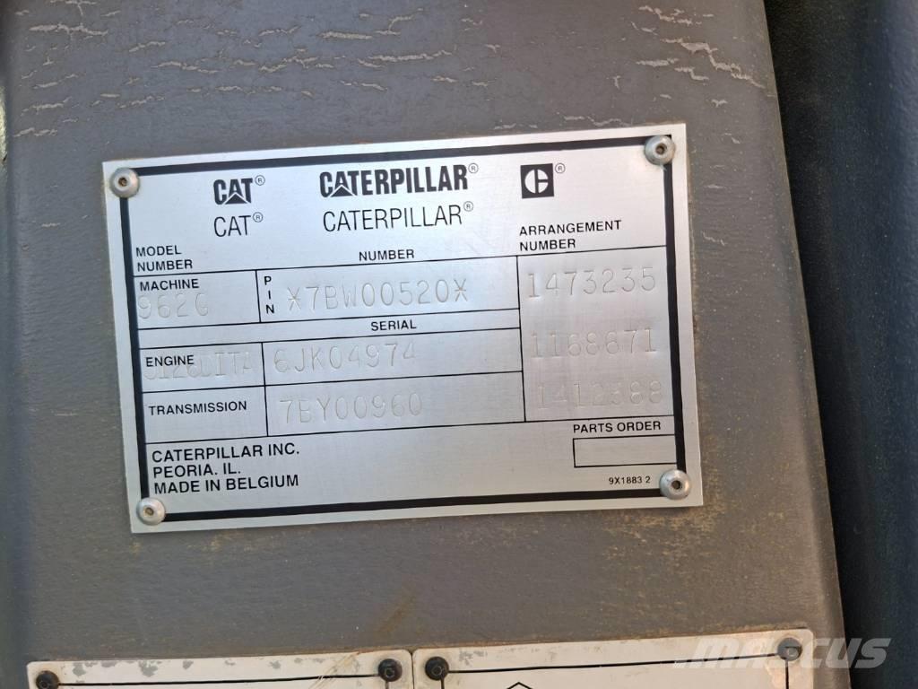 CAT 962 G Φορτωτές με λάστιχα (Τροχοφόροι)