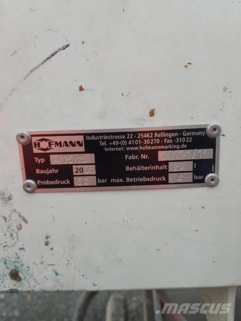 Hofmann H 75/25 Άλλα μηχανήματα φροντίδας εδάφους