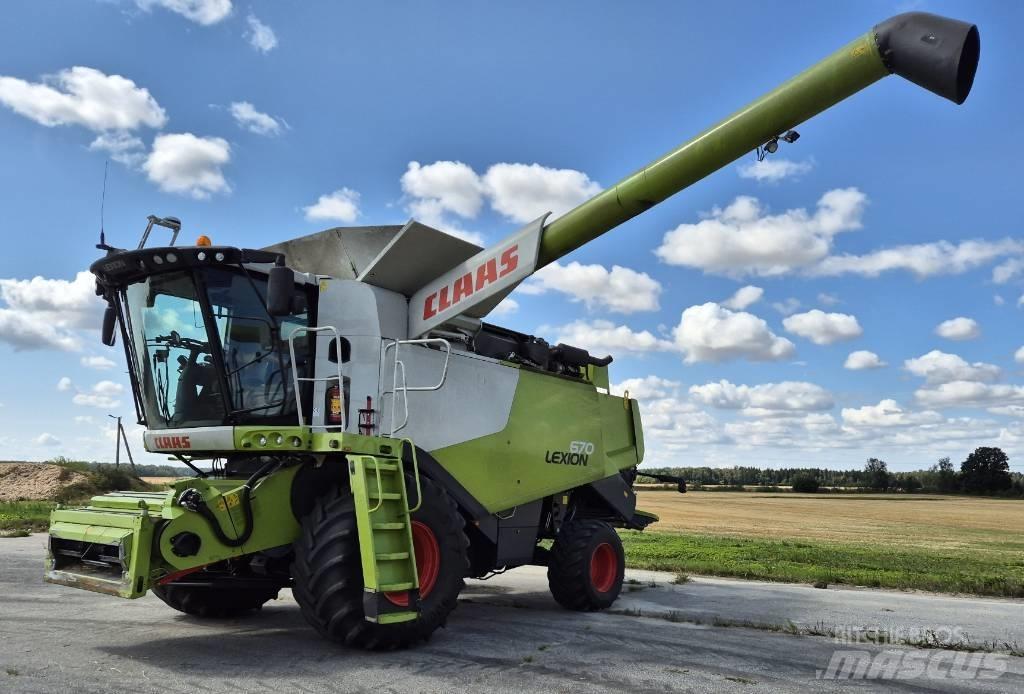 CLAAS Lexion 670 Θεριζοαλωνιστικές μηχανές