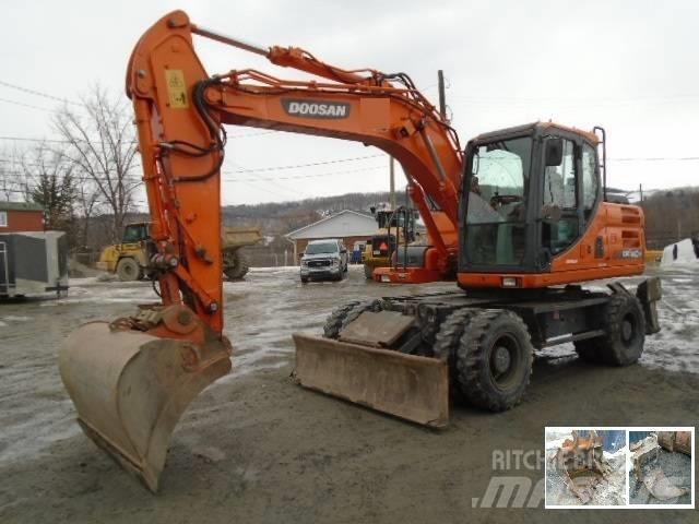 Doosan DX 140 W-3 Εκσκαφείς με τροχούς - λάστιχα