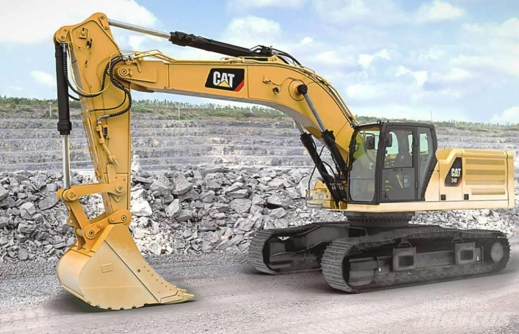 CAT 340 UTHYRES Εκσκαφείς με ερπύστριες