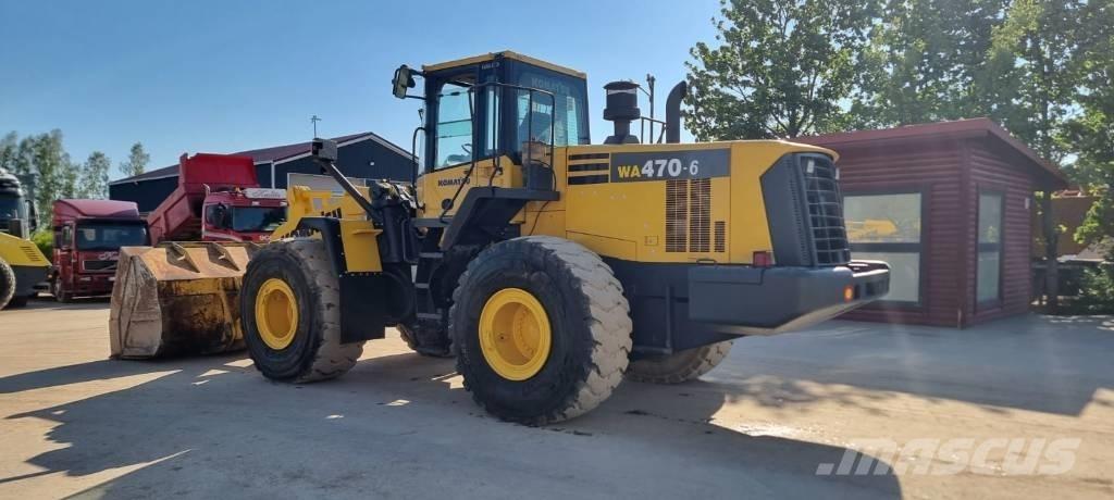 Komatsu WA 470-6 Φορτωτές με λάστιχα (Τροχοφόροι)