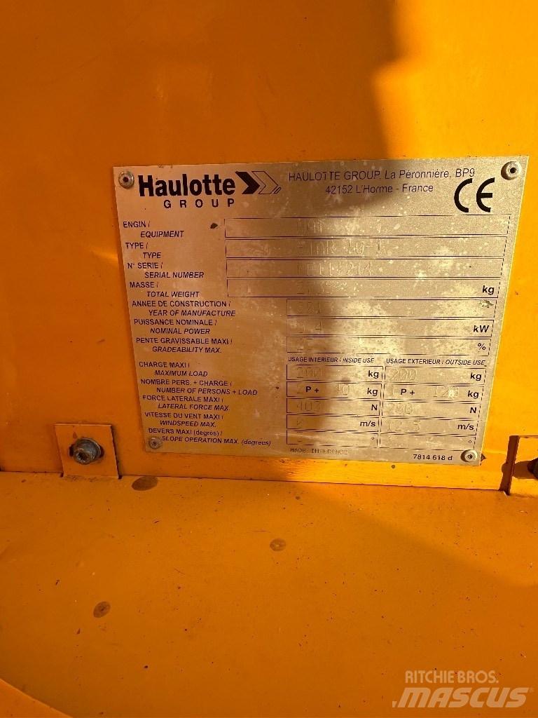 Haulotte Star 10 Ανυψωτήρες με κατακόρυφους πυλώνες