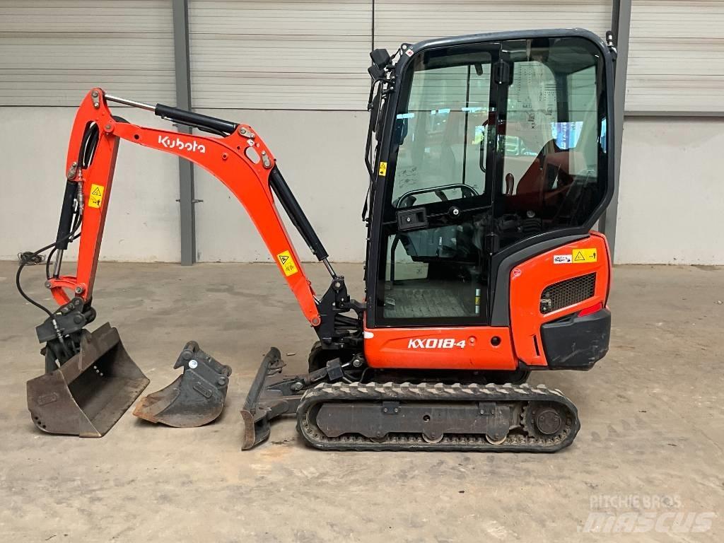 Kubota KX 018-4 Εκσκαφάκι (διαβολάκι) < 7t
