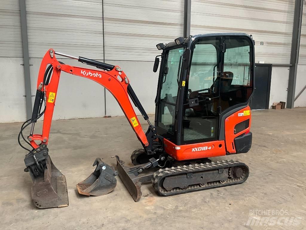 Kubota KX 018-4 Εκσκαφάκι (διαβολάκι) < 7t