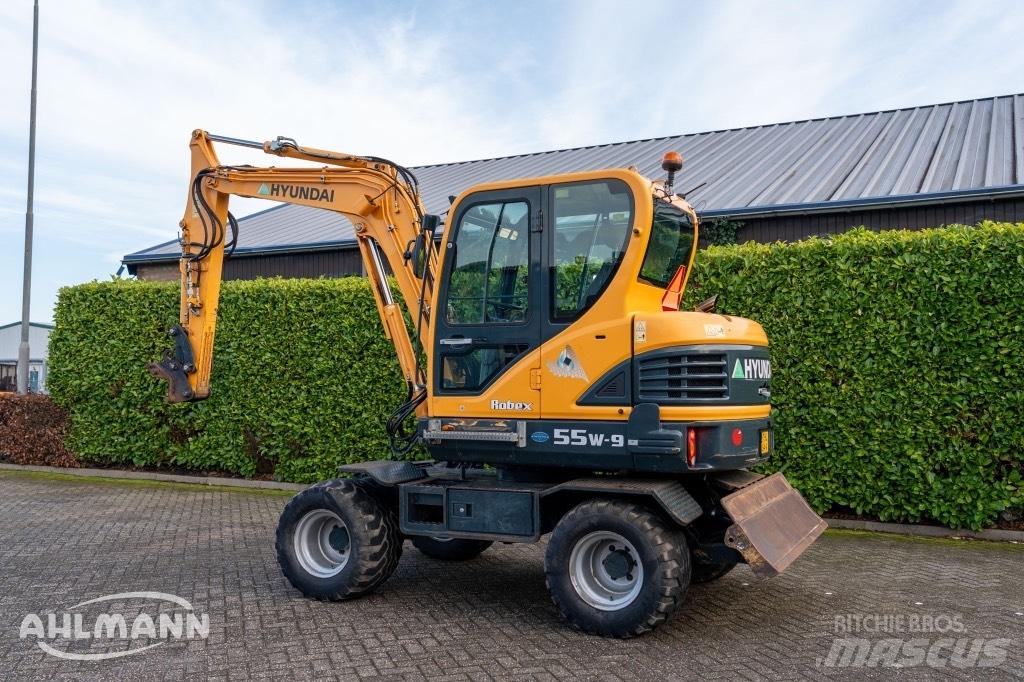 Hyundai R55W-9A Εκσκαφείς με τροχούς - λάστιχα