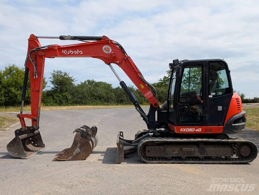 Kubota KX 080-4 Μίνι εκσκαφείς 7t - 12t