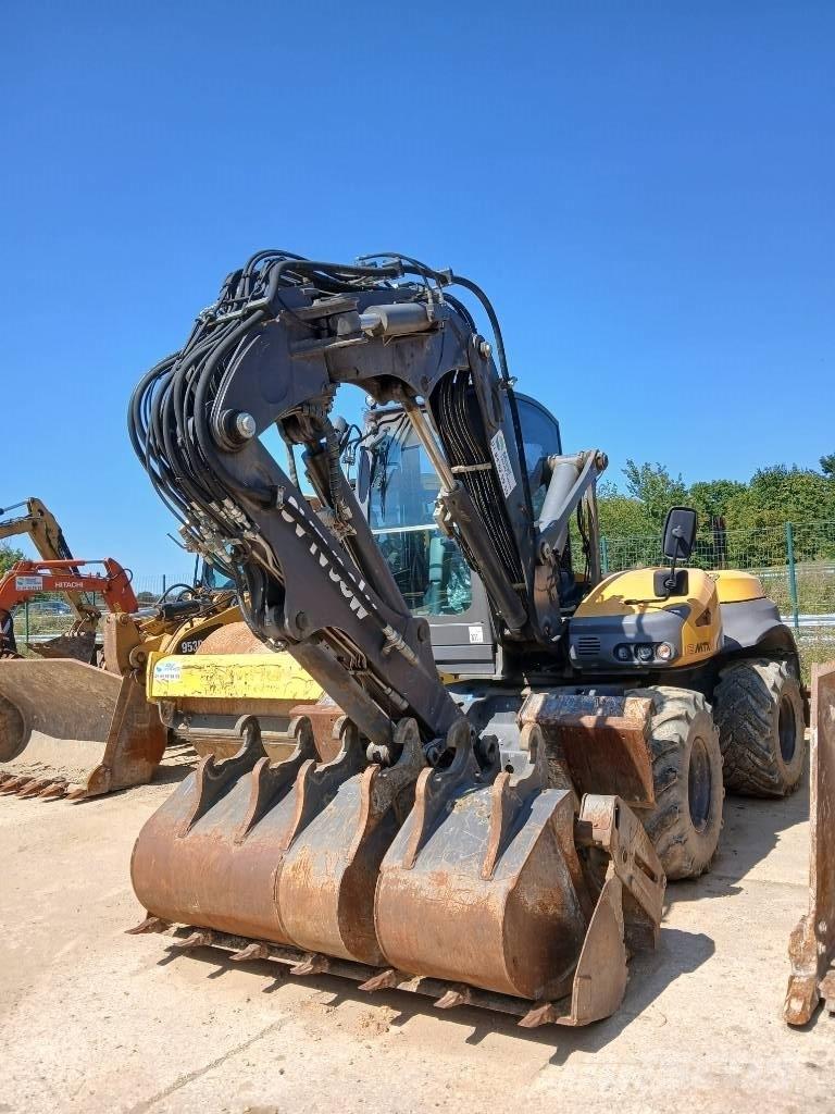 Mecalac 12 MTX Εκσκαφείς με τροχούς - λάστιχα