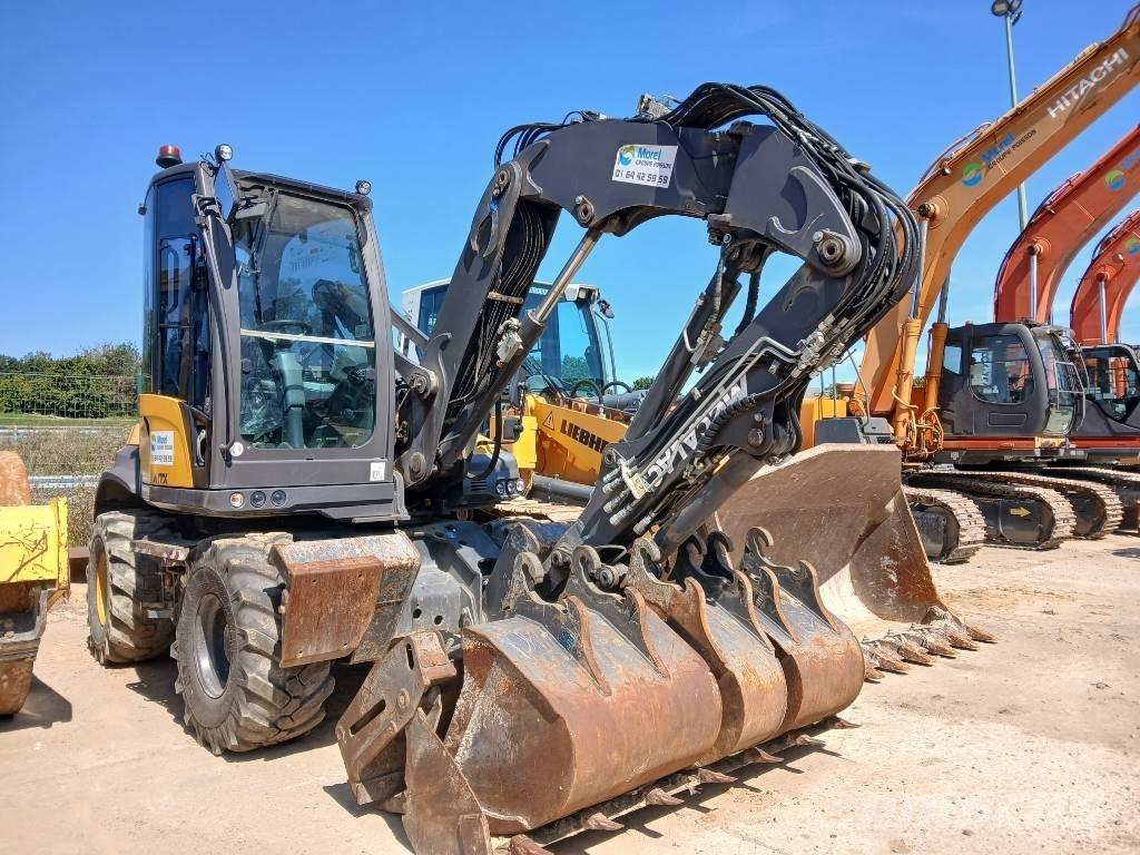 Mecalac 12 MTX Εκσκαφείς με τροχούς - λάστιχα