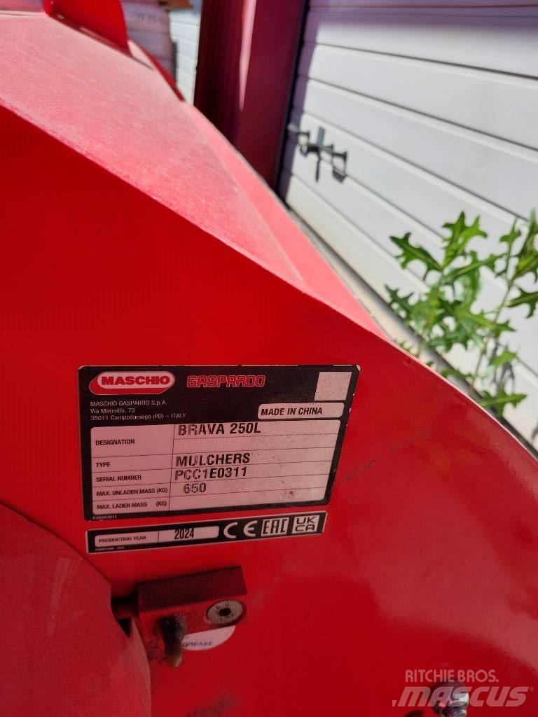 Maschio Brava 250 L Χορτοκοπτικά και κορυφολόγοι βοσκοτόπων