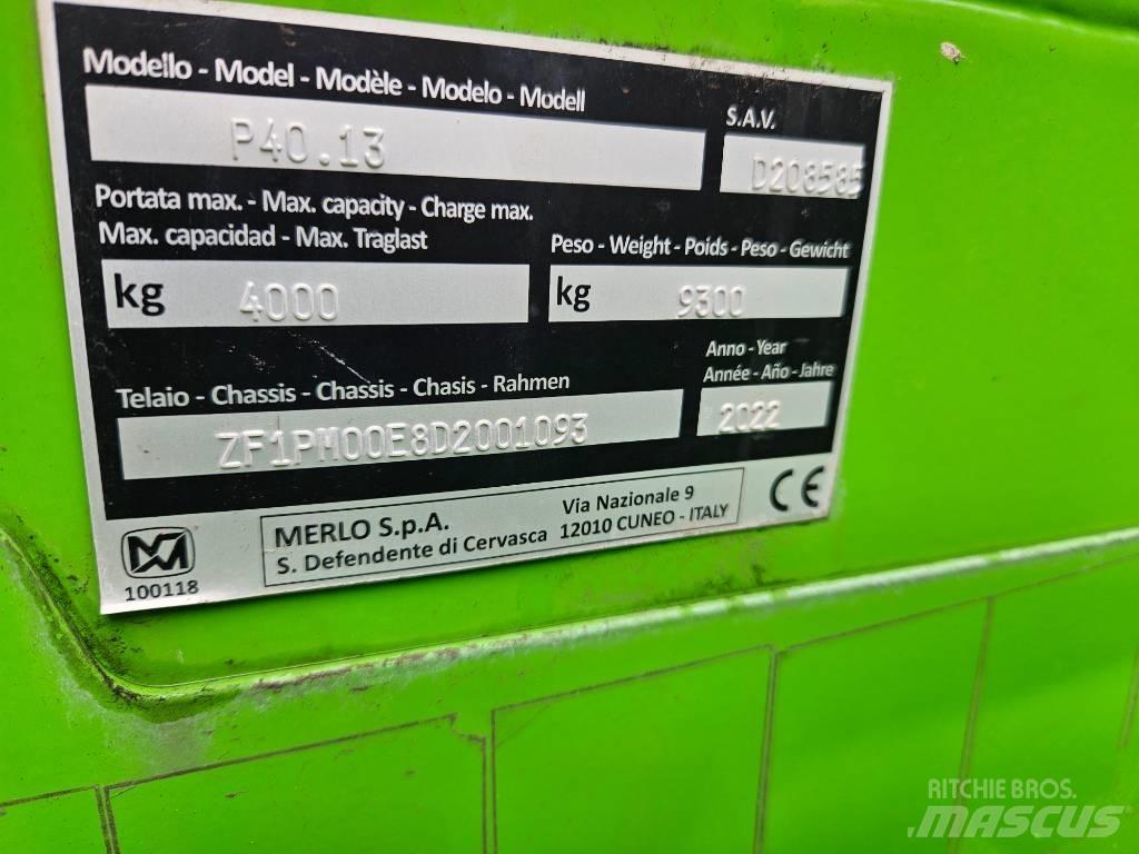 Merlo P40.13 Τηλεσκοπικοί ανυψωτές